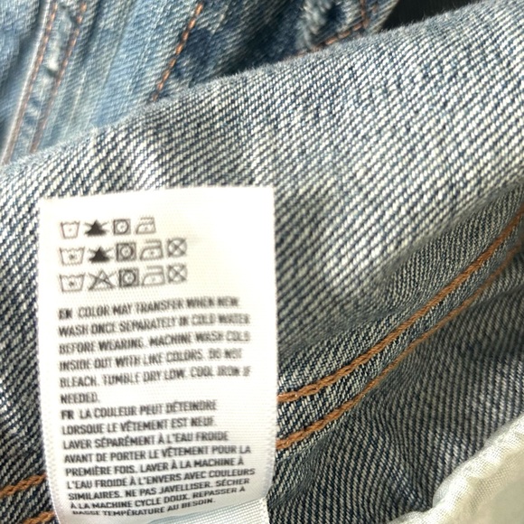 American Eagle Women's Distressed Denim Vest in Size XS‎ - Picture 10 of 10